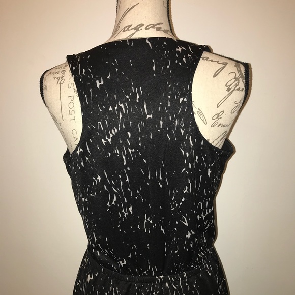 The Limited Black Summer Maxi Dress White Print S - Picture 6 of 7